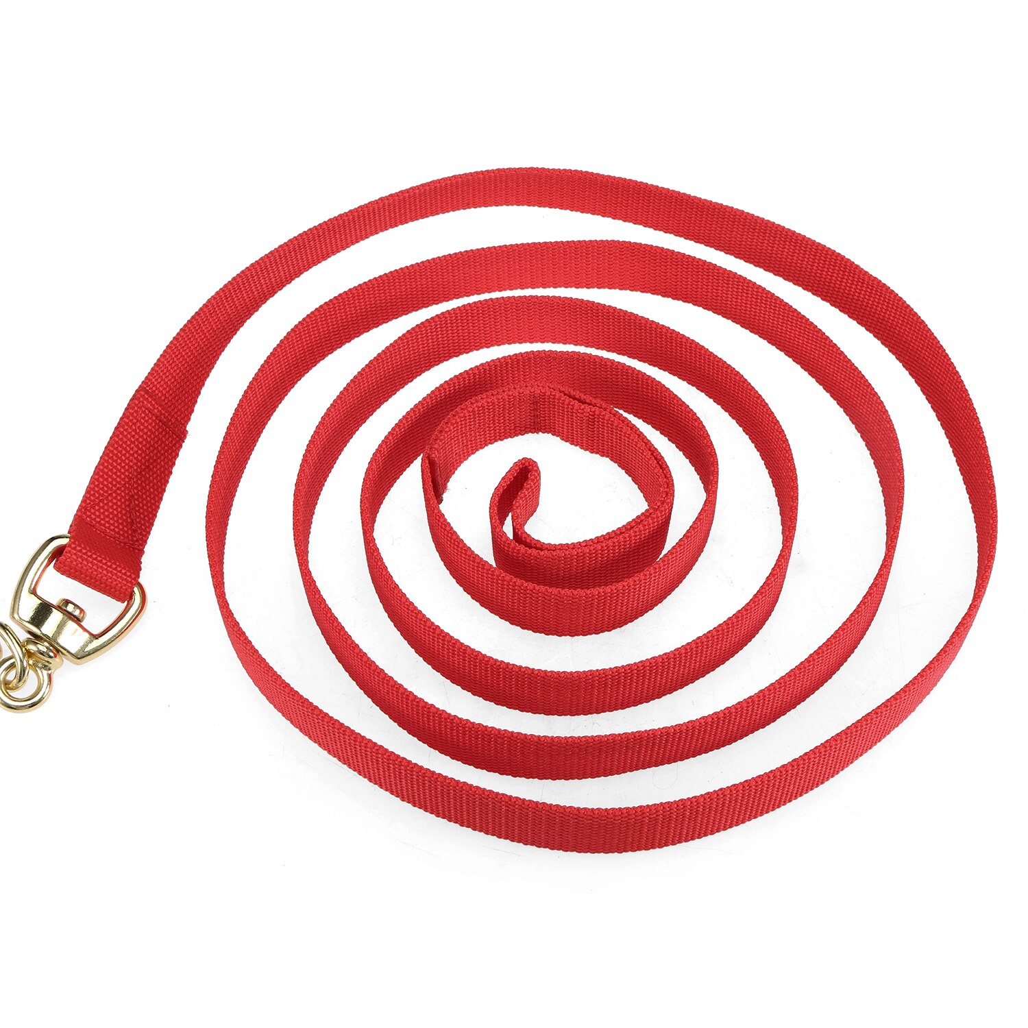 8.5ft lonża linia koń smycz kantar z łańcuchem zwierzę domowe pies posłuszeństwo przypomnij szkolenie w prowadzeniu sprzętu końskiego kantar koń