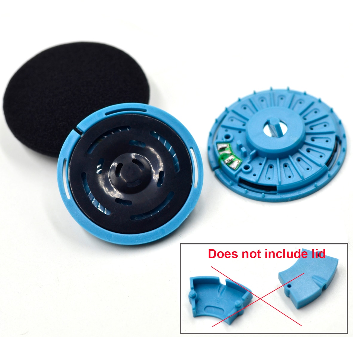 BGWORLD Replacement headphone parts blue Speakers drivers sound speaker for KOSS pp portable portapro porta-pro headphones