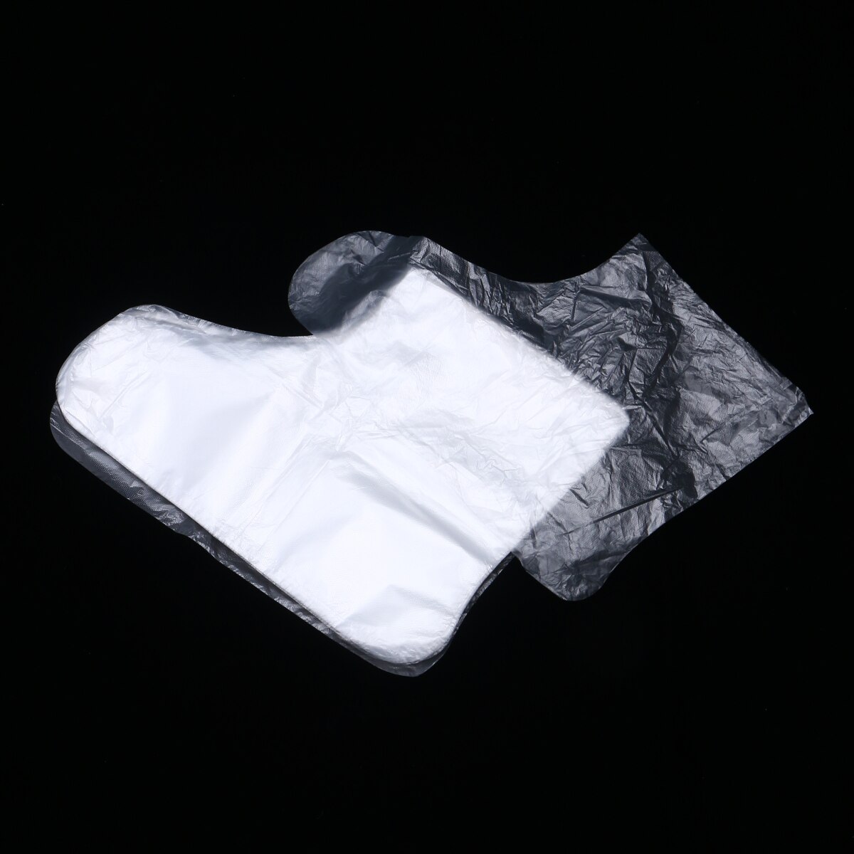 100pcs Disposable Foot Covers One-off Foot Cover Transparent Film Foot Cover for Pedicure