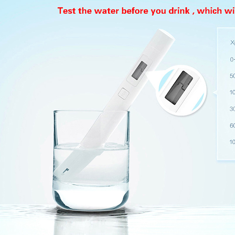 Met Batterij Originele Xiaomi Water Tds Meter Tester Pen Water Meting Tool Digitale Zuiverheid Water Tester