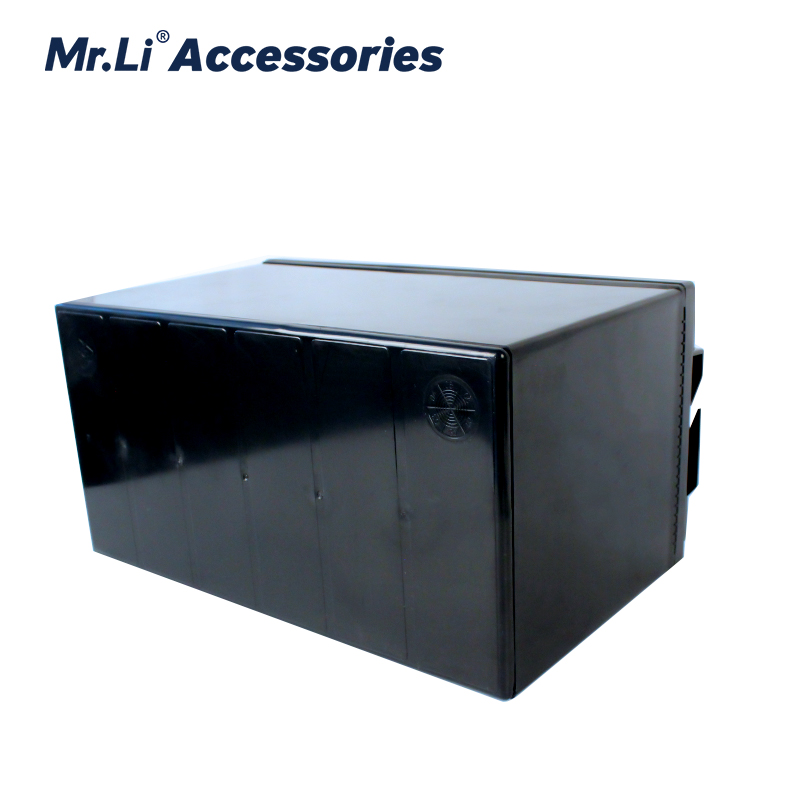 ABS Kunststoff Batterie Kasten Für 12V 100Ah Lithium-Batterie Lifepo4 Batterie fallen Mit Terminal Wasserdicht fallen