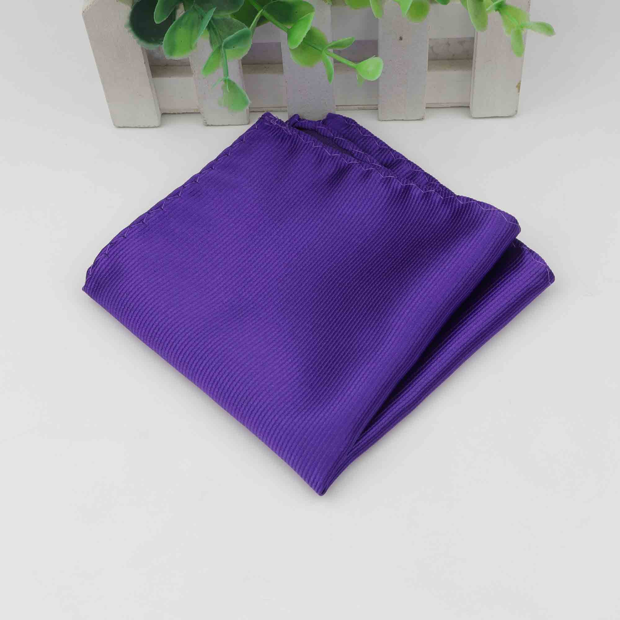 Men Suits Polyester Handkerchiefs Woven Striped Pocket Square Hankies Business Casual Pockets Hanky: 7