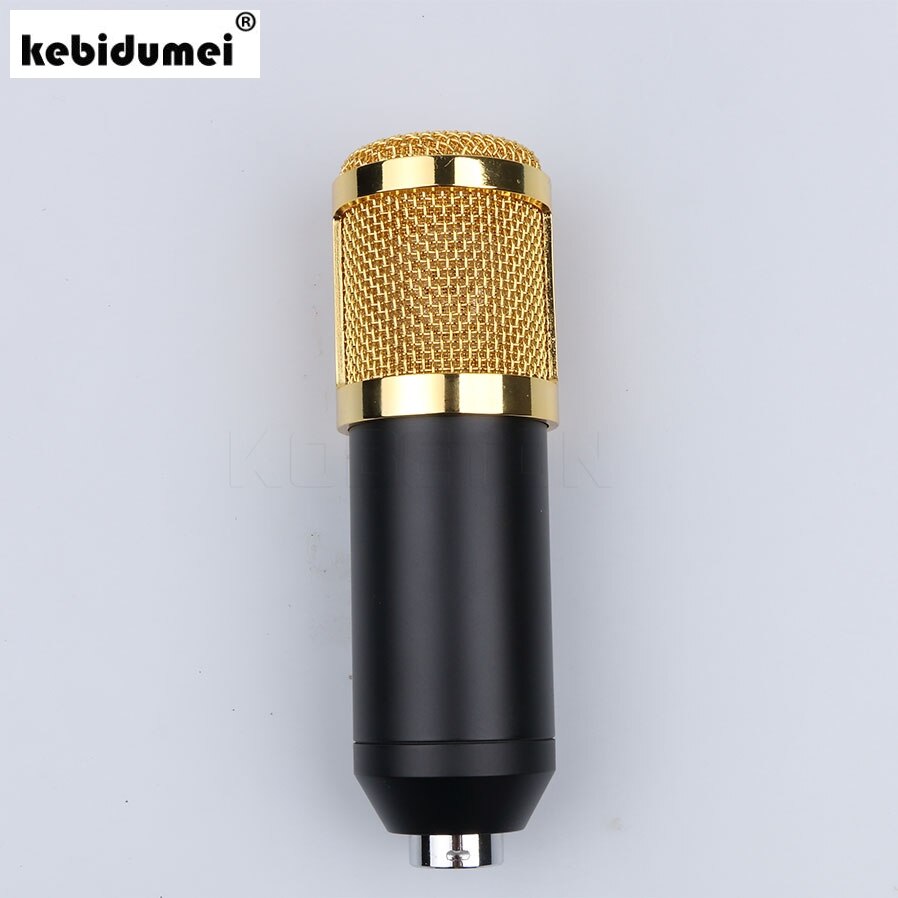 Professionele BM-800 Dynamische Condensator KTV Karaoke Microfoon Geluidsopname voor Radio Braodcasting KTV Karaoke met Shock Mount