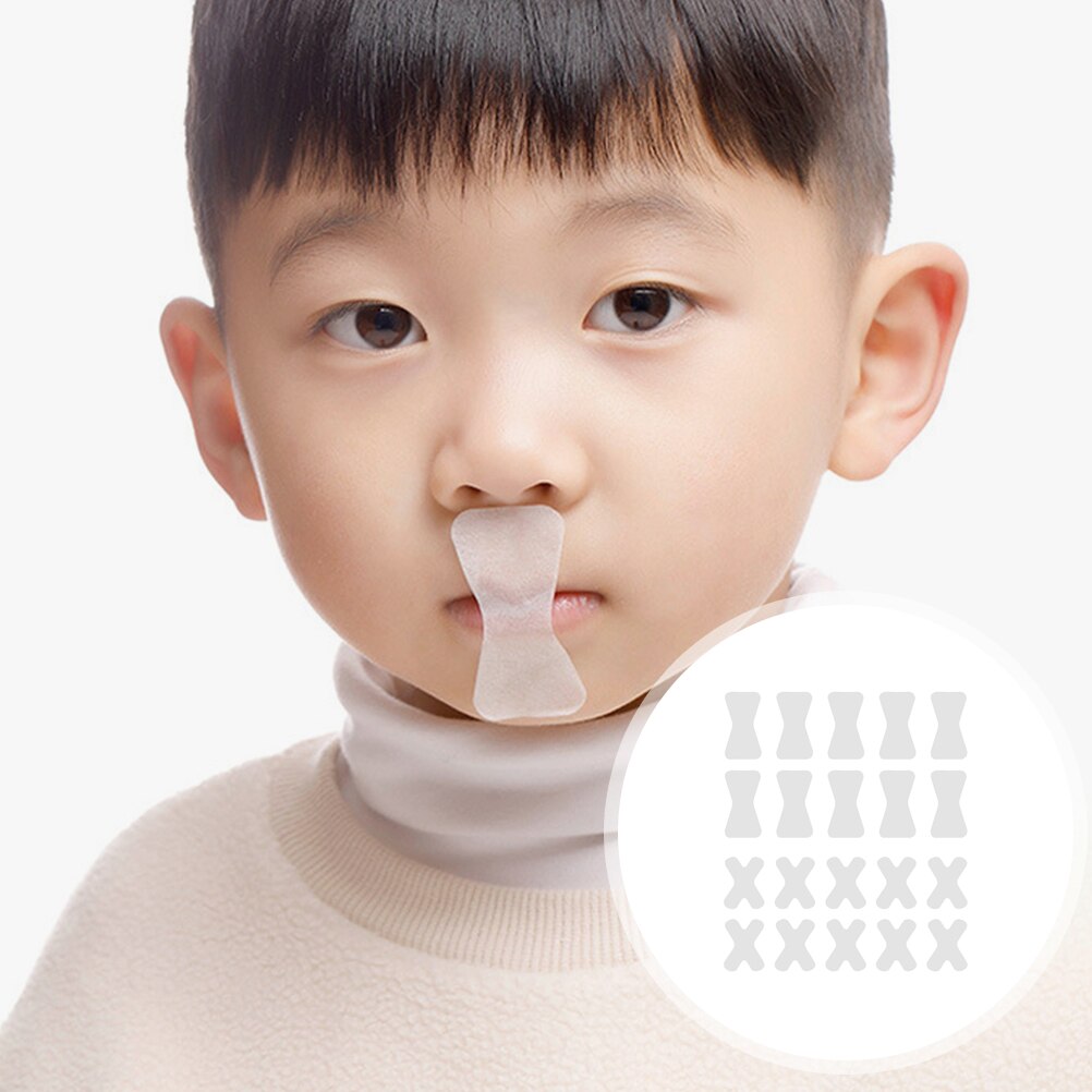 120 stück mundpflaster aus vliesstoff, nasenatmungs- und schlafstreifen für zuhause: Default Title