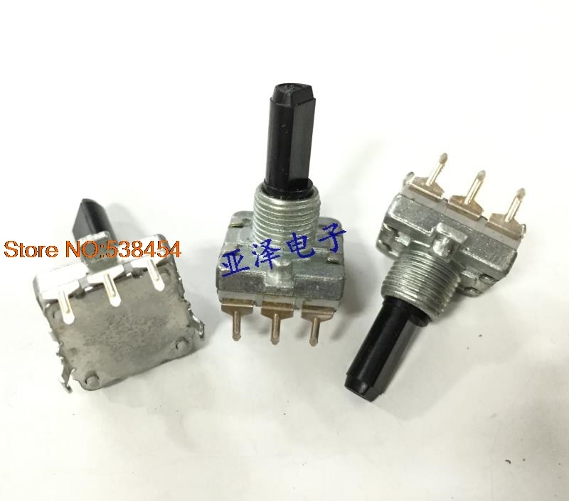 EC16 rotary encoder 24 positioning number 24 pulse number axis length 20MM audio digital rotary potentiometer