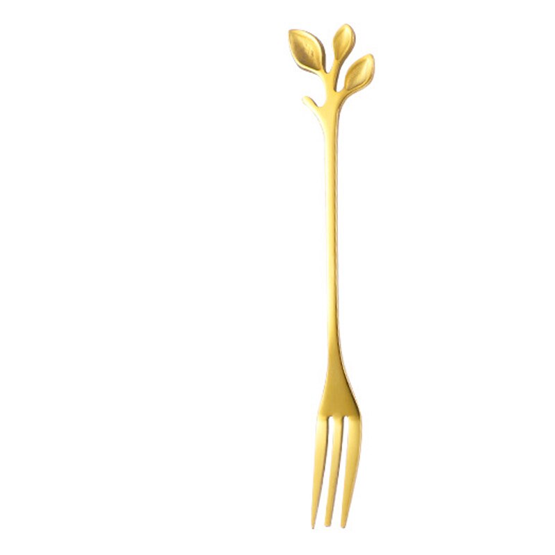 Blume Vasen Keramik Metall Obst Gabel Lagerung Krug Fleisch Anlage Dekoration Topf Mini Kreative Schreibtisch Ornament Heimat Dekor Handwerk Gläser: Frucht Gabel-Gold -5pc