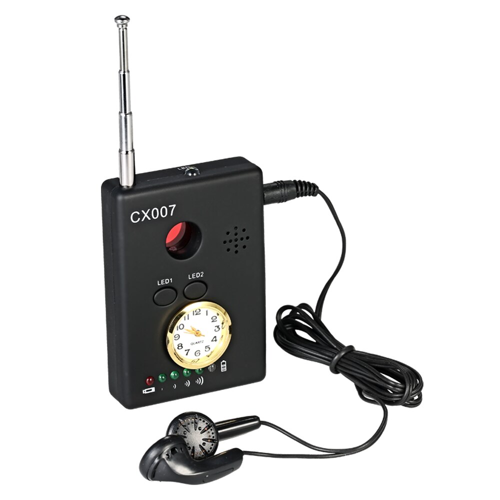Multi-functional Full-range RF Wireless Wave Signal Radio Detector Camera Auto-detection Tracer Finder Scanner Finder CX007