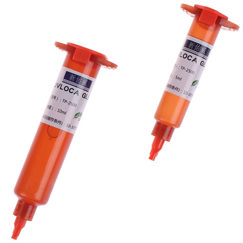 Pegamento UV líquido para reparación de teléfono móvil, adhesivo óptico transparente UV, para pantalla táctil, IPhone, 5/10ML