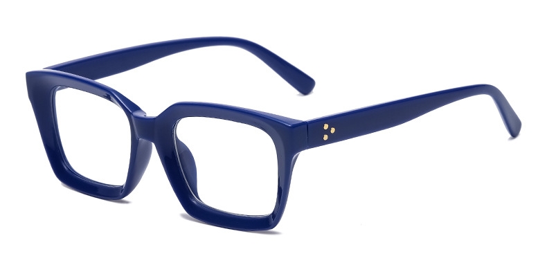 Montura de gafas de lectura cuadradas transparentes, gafas de protección contra luz azul de gran tamaño Unisex, gafas graduadas con lentes ópticas para mujer