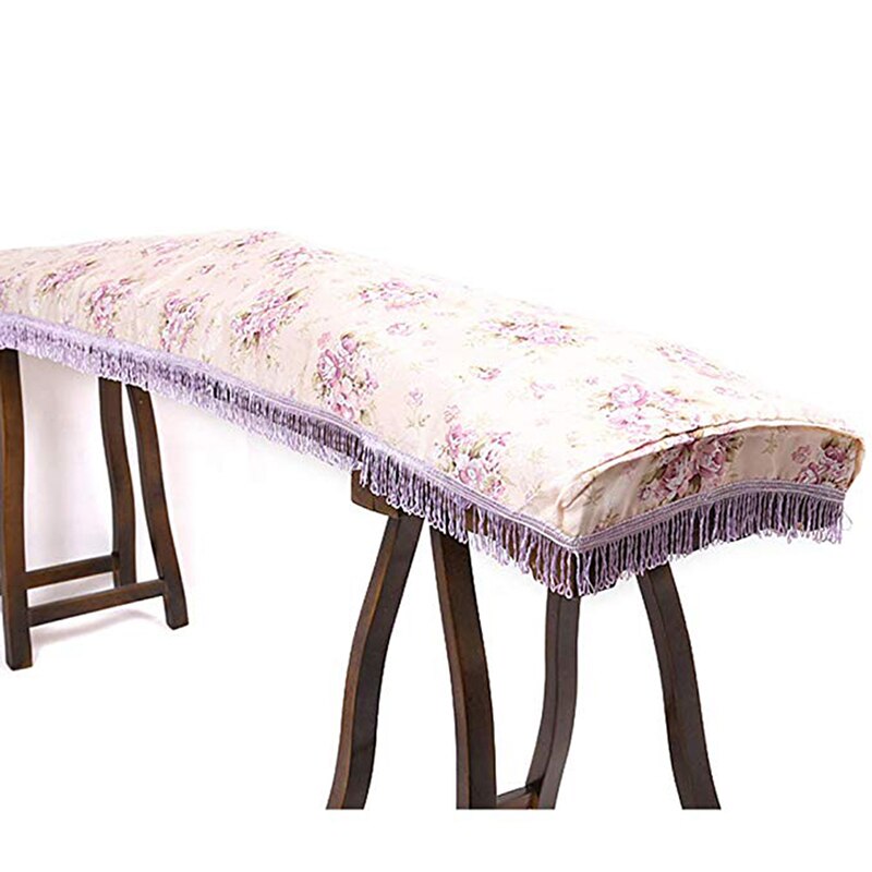 Ruban adhésif classique cithare chinoise Instrument de musique housse de protection anti-poussière décor gland cithare couverture violet