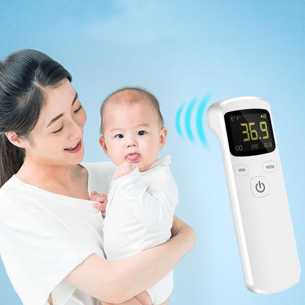 Non-contact Voorhoofd Thermometer Digitale Infrarood Temporal Thermometer Huishoudelijke Volwassen Kinderen Baby Body Temperatuur Detectie