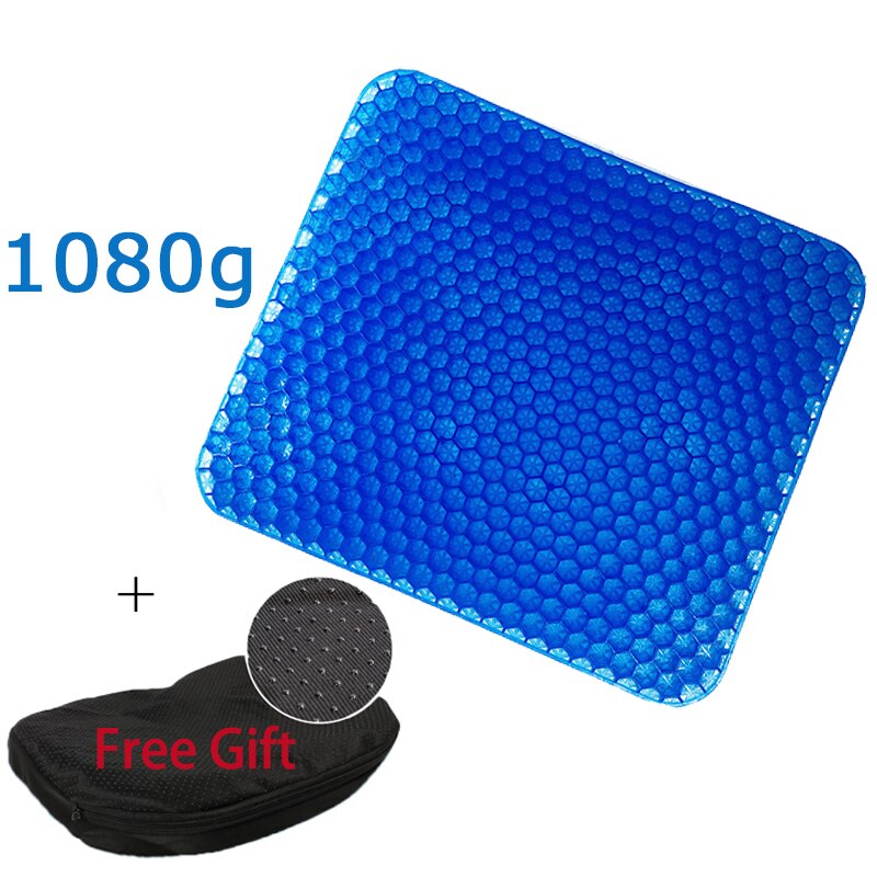 Honeycomb pude køling elastisk gel sædehynde til bilkontor til æg sitter siddepude: B2