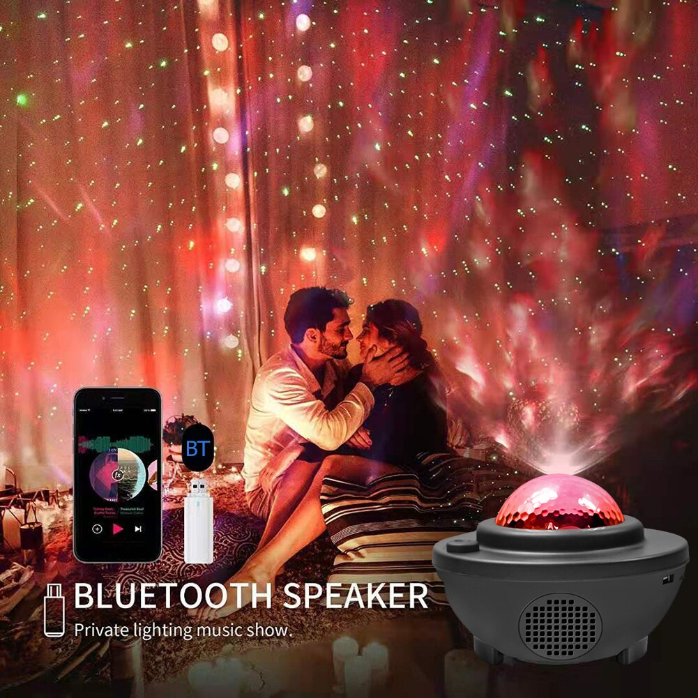 Led Projector Star Moon Galaxy Nachtlampje Voor Kinderen Kinderkamer Sky Roterende Slaapkamer Decor Nursery Nachtlampje Baby Lamp