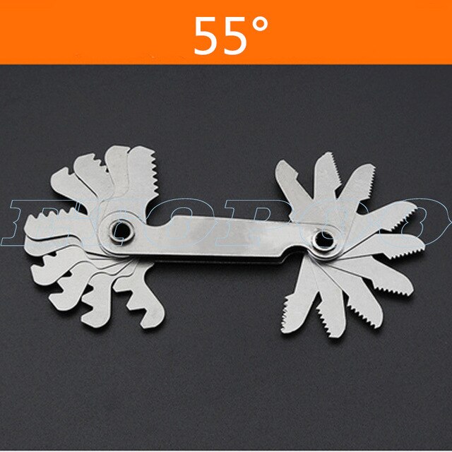 Radie mall r gauge  r1-6.5 7-14.5 15-25 26-80 radie gage plate filetmätare externa interna konkava konvexa mätverktyg: R55