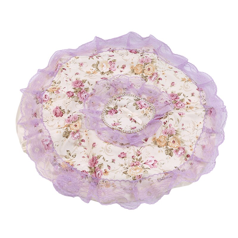 Fan Cover Pastoral Non-woven All-inclusive Electric Fan Circle Fan Dust Cover Protection Case Safety Fan Cover