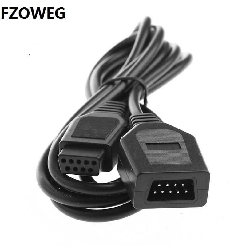 FZQWEG 9 Pin 1,8 M/6FT Verlängerung Kabel Für Sega Genesis 2 Controller Griff Grip