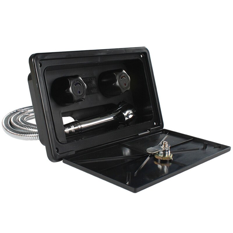 RV Exterior Shower Box Kit with Lock Boat Marine Camper Motorhome Caravan Access 3XUB