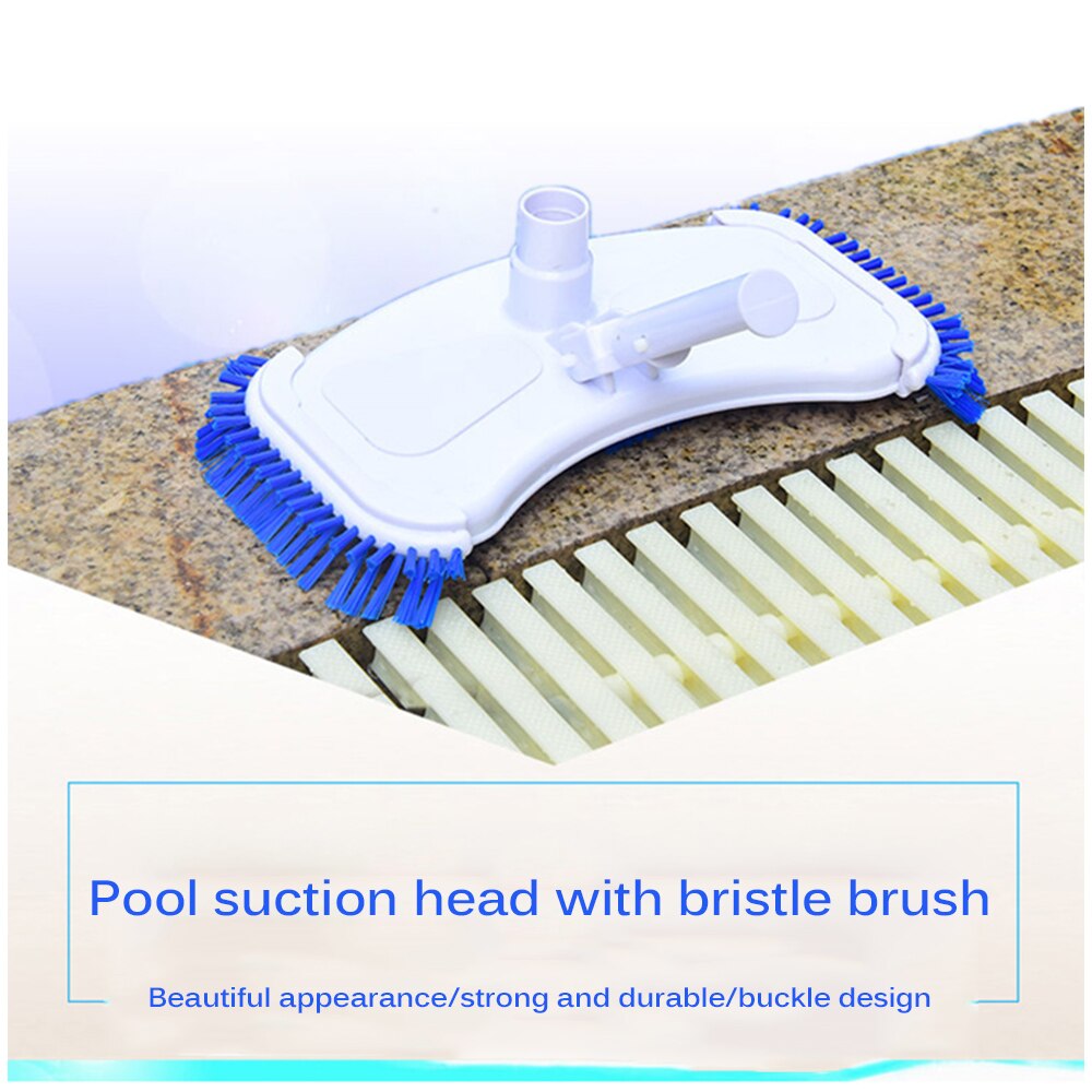 Vacuum Brush For Cleaning Fish Pond Tool Cleaner Swimming Pool Vacuum Brush Suction Head Fountain Vacuum Cleaner Spring Pool