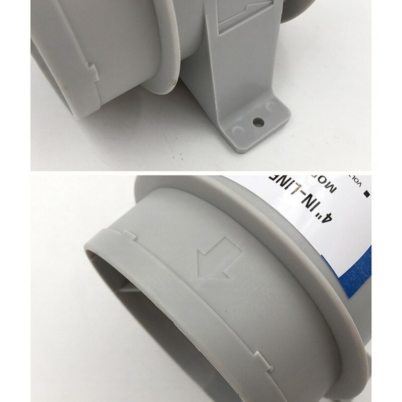 Ventilatore silenzioso 12V 40A del ventilatore di sentina marino del ventilatore di aria della barca da 4 pollici per gli accessori della barca dell'yacht di RV