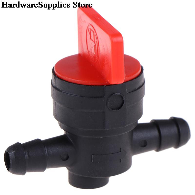 1PCS 1/4" Inline Straight Gas Fuel Cut Shut Off Valve