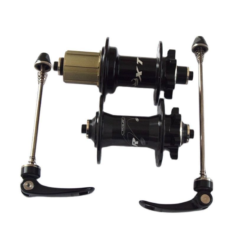 Mountain Bike Hub 11 Speed 32 Holes Cassette Front+Rear Freehub Disc Brake NBK Sealed Bearing Hub QR Bicycle Accessories: Black 1 pair