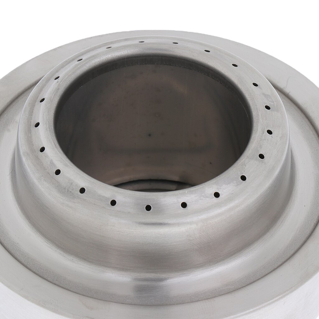 Mini Stainless Steel Alcohol Spirit Stove Camping Cooker Burner