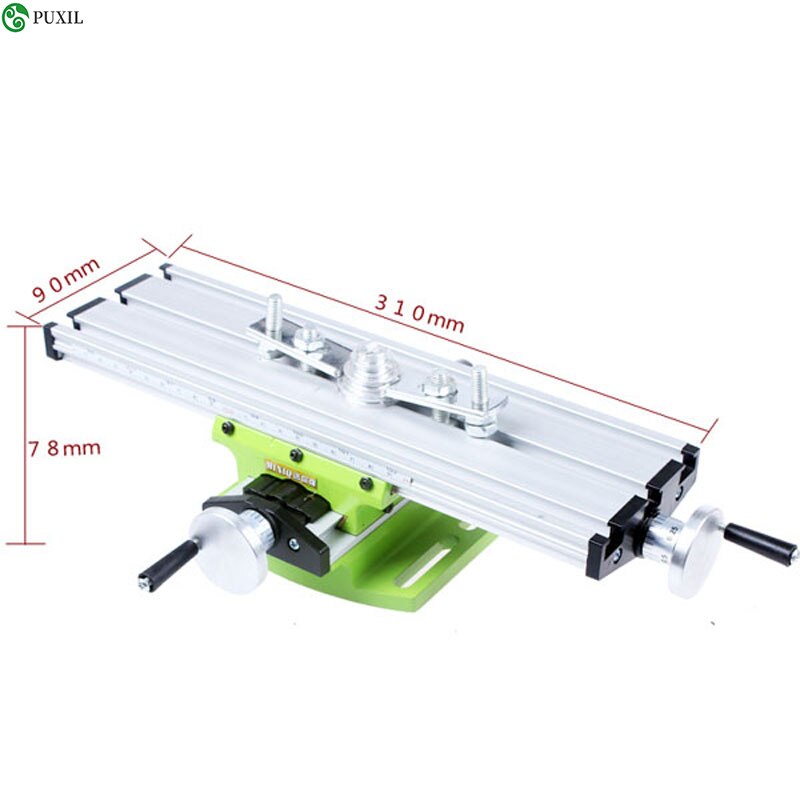 Mini Multifunctional Cross Working Table/ slide table support For Drilling Milling Machine Bench drill stent Tools
