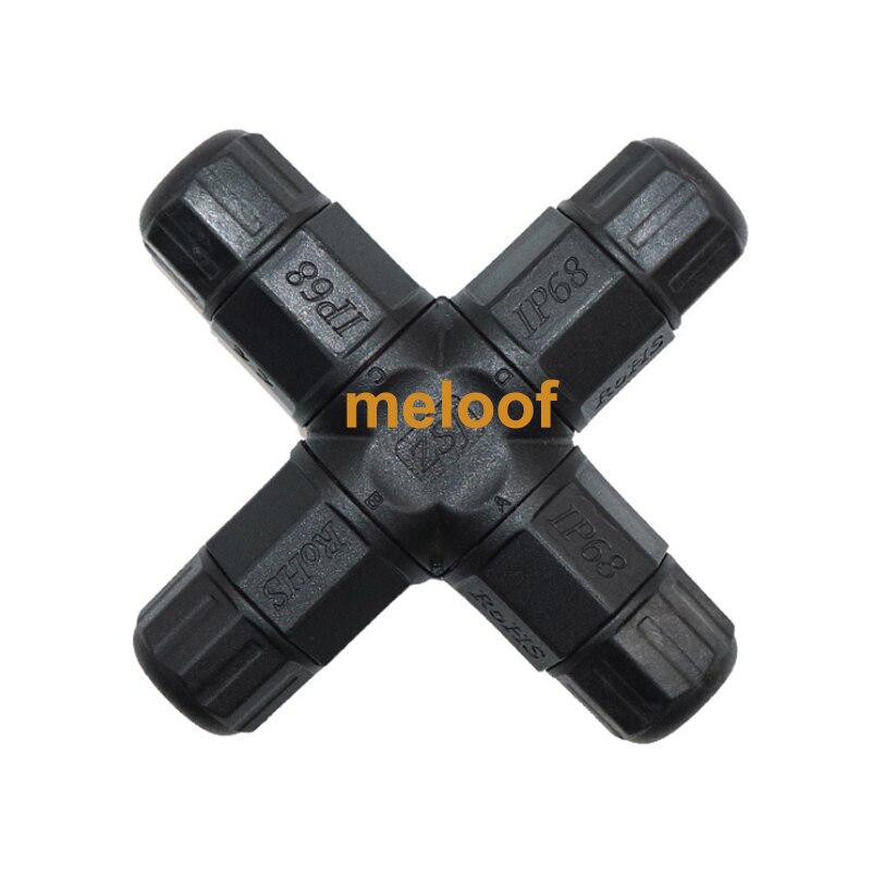 IP68 electrical cable waterproof connector 2 Pin 3 Pin 4 Pin 5 Pin Terminal Adapter Wire Connector Screw Pin LED Light connector