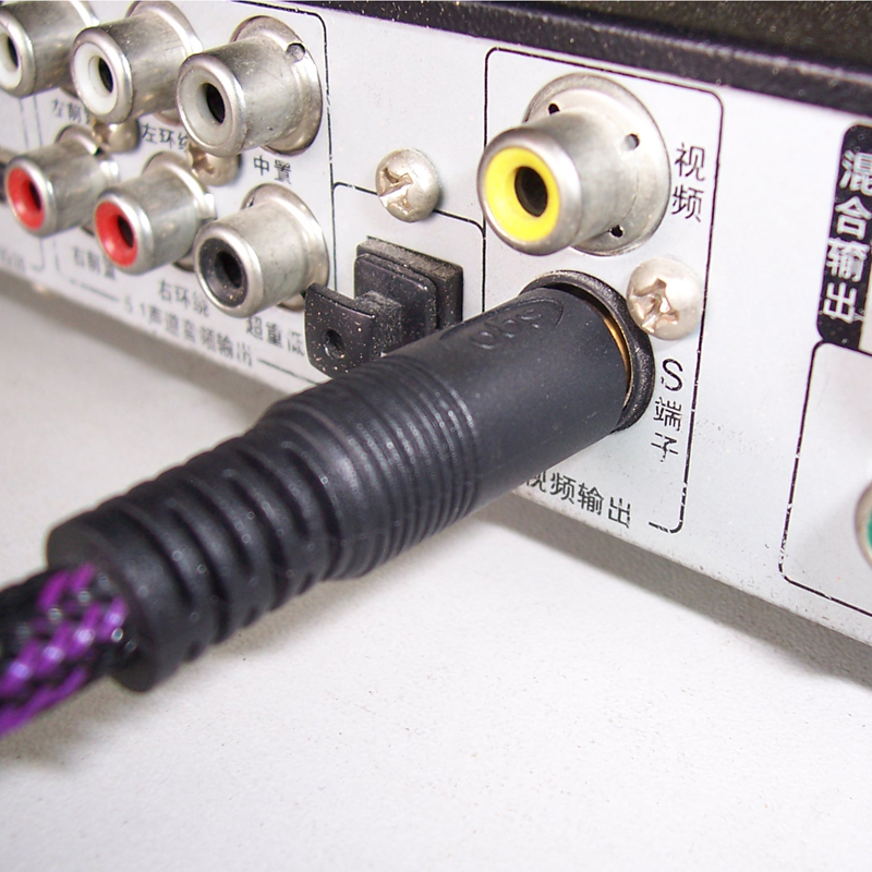 S-Video Cable S Video 4 Pin AV Cable 4P Male to Male computer connected TV cable For Project TV HDTV DVD VCR LCD S Video Cable