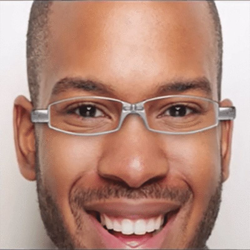 Mini gafas de bolsillo plegable, gafas de hipermetropía de , gafas ligeras de estilo metálico, para padres