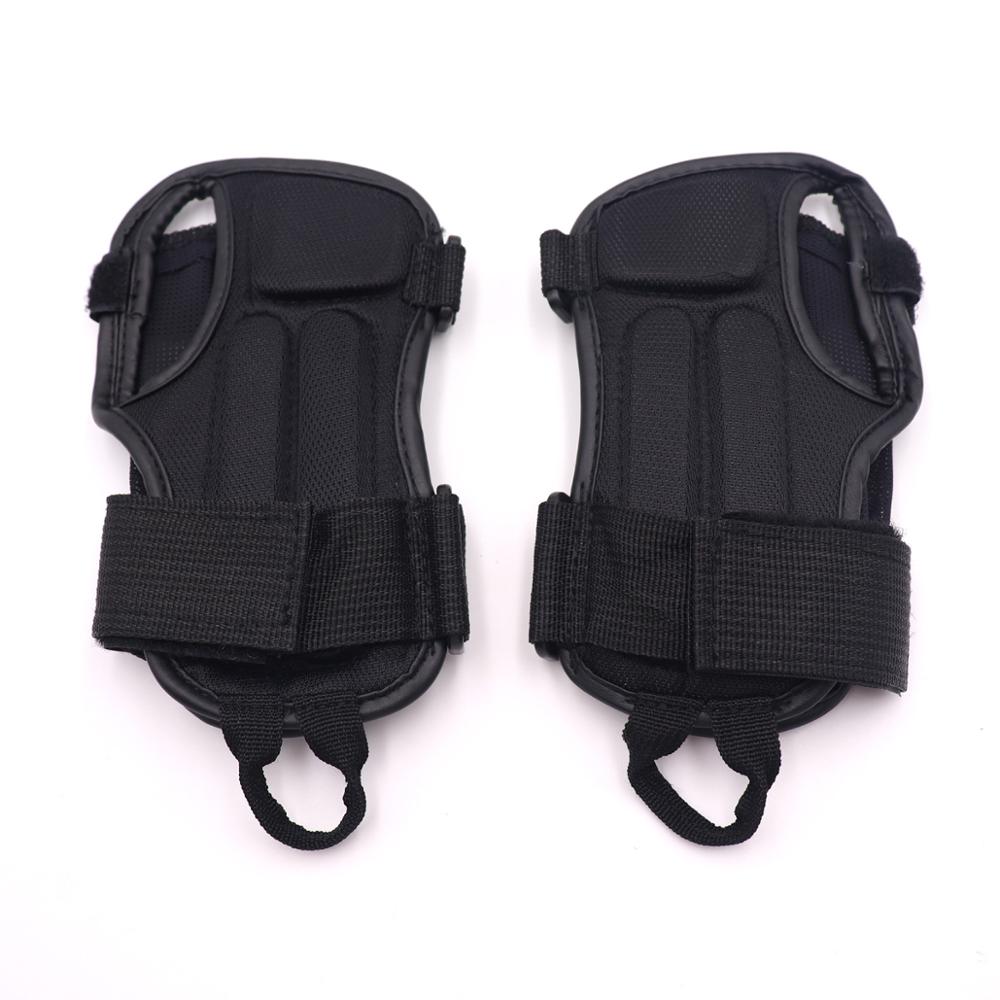 Merke 1 par justerbare håndleddsstøtteputer eva ski håndbeskyttelse sport forstuing armbånd: M