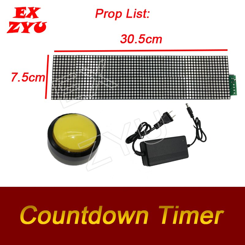 Countdown Timer Escape Room Prop Game use it to countdown the time widely used in chamber room