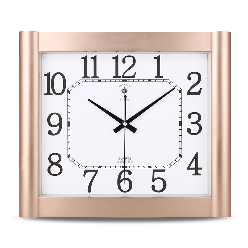 Square Digital Wall Clock LED Living Room Silent Clock Mechanism Watch Home Calendar Quartz Clocks Wall Montre Mural FZ504: black / 14 inch