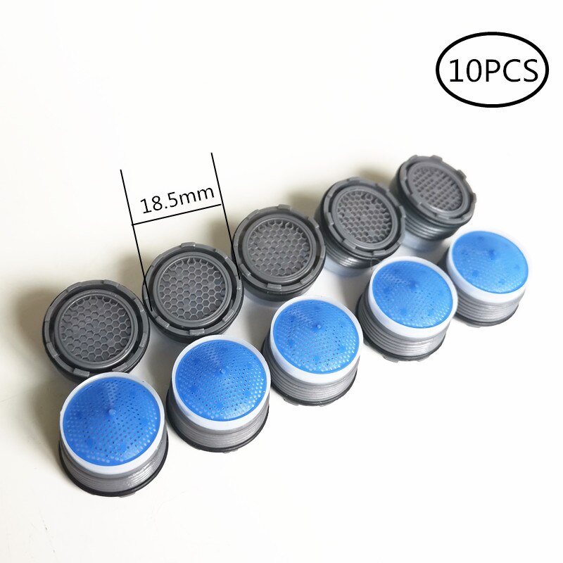 Robinet aérateur caché à filetage mâle, 10 pièces, économie d&#39;eau, 16.5mm 18.5mm 21.5mm 23.5mm, robinet de cuisine à bulles, bassin Public, accessoires: B-18.5MM
