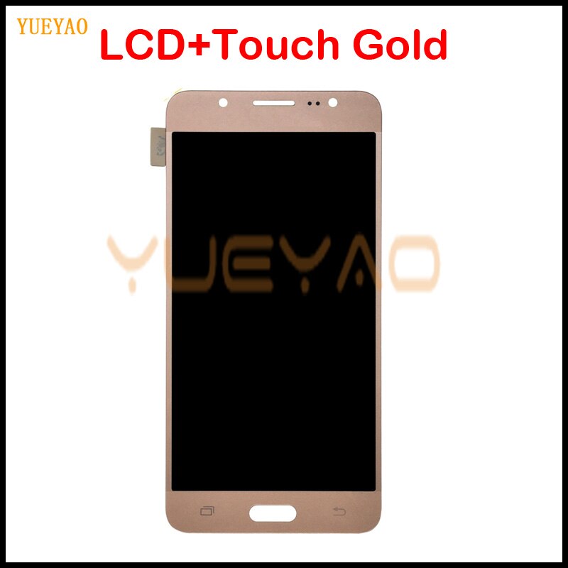 J5 Display Voor Samsung Galaxy J5 J510 Lcd Touch Screen J510FN J510F J510M J510H/Ds Screen helderheid: LCD Adjust Gold