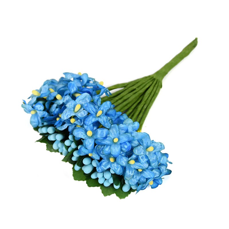 Ramo de margaritas artificiales para decoración de fiestas, ramo de flores de seda pequeña para boda, corona de bricolaje para el hogar, caja de , suministros de álbum de recortes, 12/36 piezas