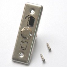 Door Switch Button For Access Control Door Switch Stainless Steel Slim Exit Push Release Button Portable