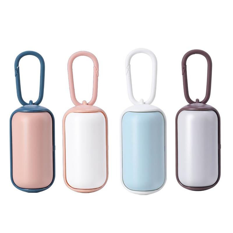 distributore per Toilette per cani distributore per cani cacca sacchetti per raccolta cestino cucciolo sacchetti per rifiuti distributore per sacchetti di immondizia per cani portatile per animali domestici viaggi