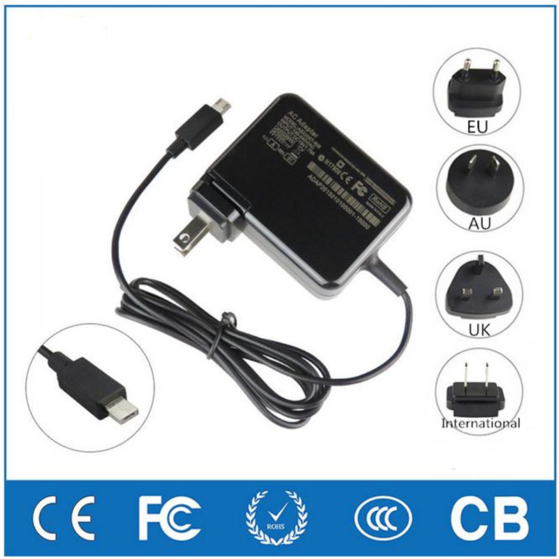 directe 19V 1.75A ordinateur portable AC alimentation chargeur adaptateur pour ASUS EeeBook X205T X205TA US/EU/AU/UK Plug noir