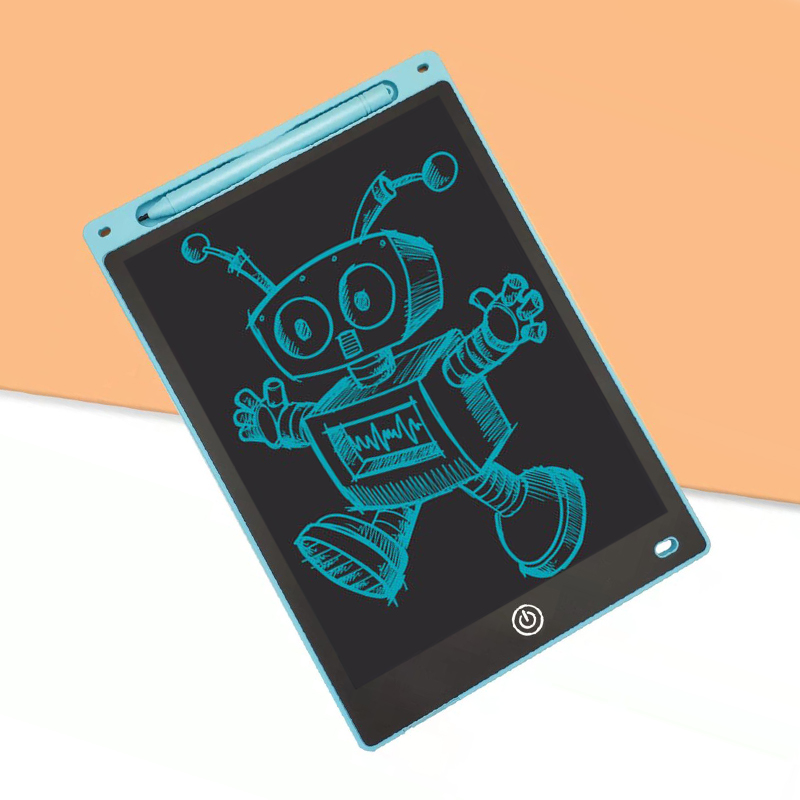 12 Zoll elektronisches Zeichenbrett (Helligkeits steigerung um 20%), Schreib tablet für Kinder, buntes Bildschirm-Doodle-Board