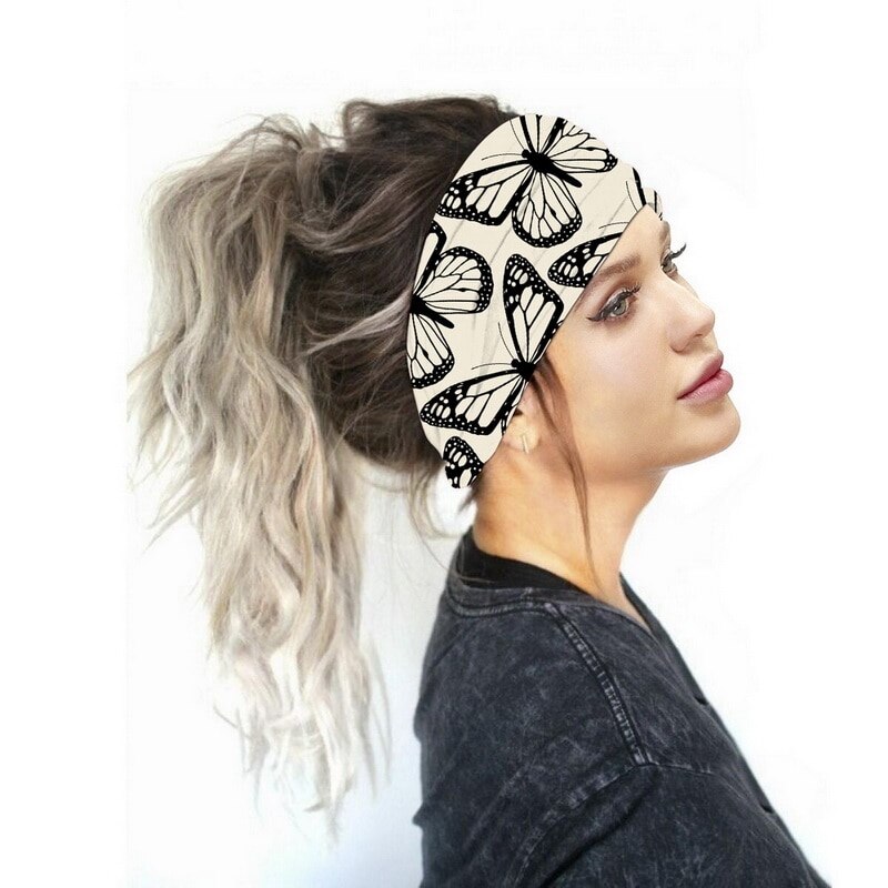 Mulheres headpiece stretchbohemia headwear ndage estiramento de alta qualidade venda quente cabelo largo nds algodão headwrap # y3: P 1PCS