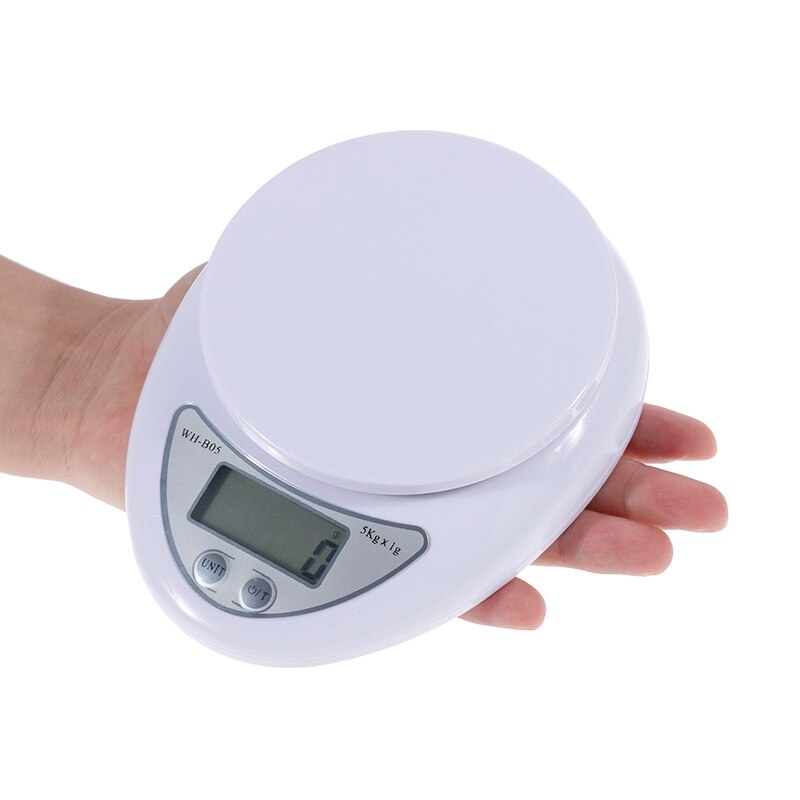 5kg/1g 1kg/0.1g draagbare digitale weegschaal led elektronische weegschalen post voedsel meten gewicht keuken led elektronische weegschalen