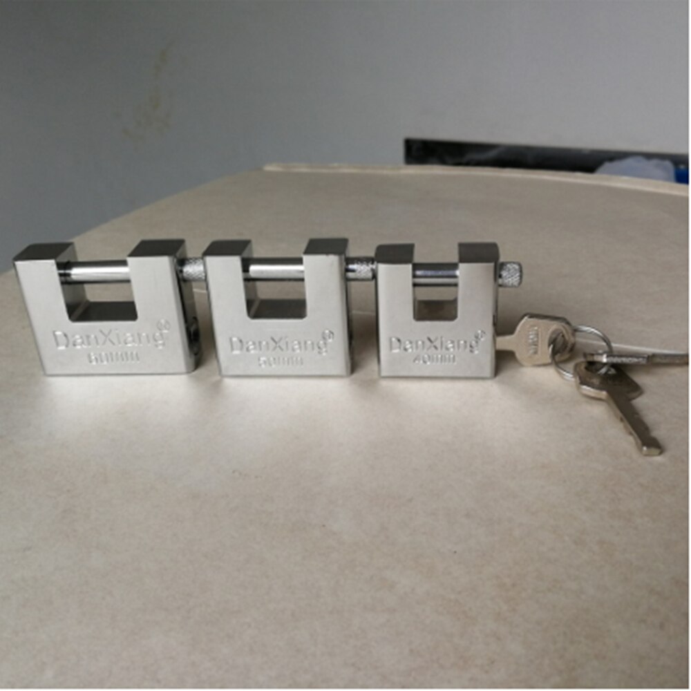 Top Security Container Garage Trailer Padlock Heavy Duty with 3 Keys