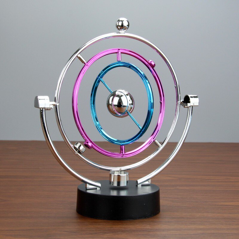 Newton Slinger Balans Bal Roterende Perpetual Motion Fysieke Science Pendulum Toy Natuurkunde Tumbler Craft Thuis Decortion: A4