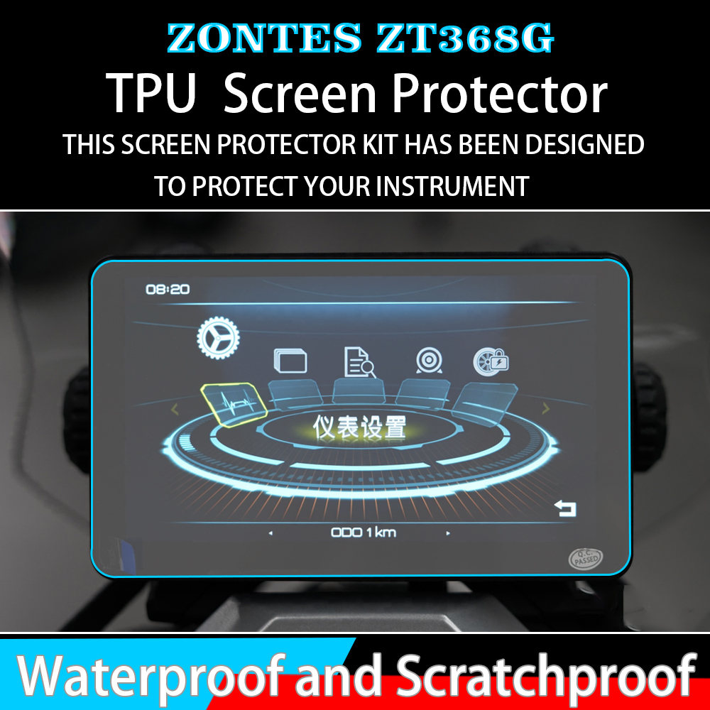 Für zontes  zt368g 368 g 368g motorradzubehör Cluster kratzschutzfolie displayschutzfolie instrumentenaufkleber