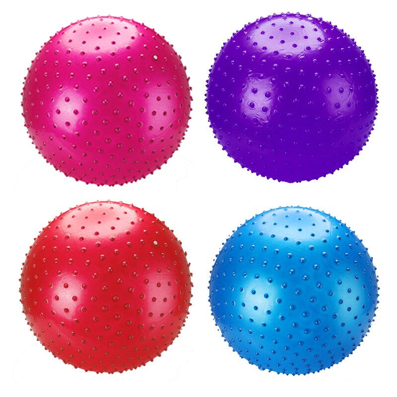 85cm Thickened PVC Yoga Ball Inflatable Explosion-proof Fitness Ball Exercise Fitness Pilates Ball Balance Exercise Yoga Balls