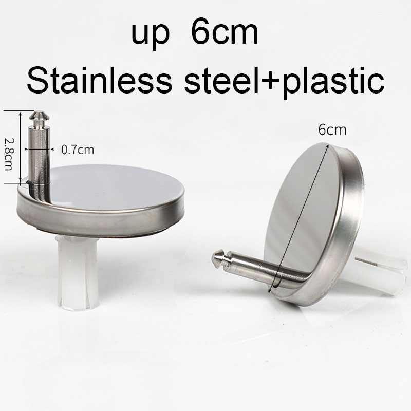 Bisagras para asiento de inodoro, montaje de taburete, tornillo de anclaje, accesorios universales de repuesto para inodoro, accesorios de accesorios de baño: Blanco