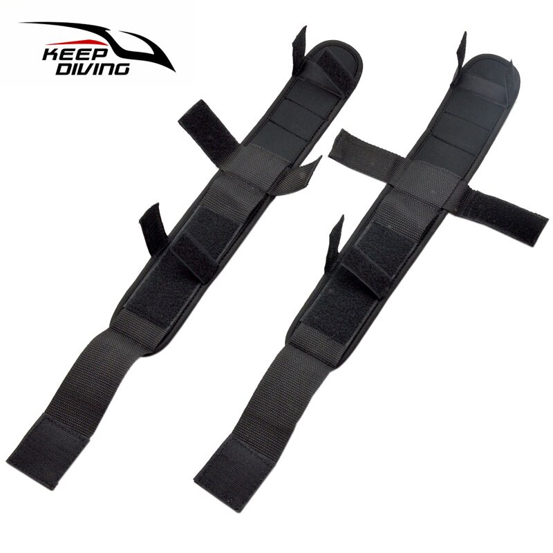 Verstelbare Scuba Neopreen Duiken Backmount Schouder Pad Sidemount Schouder Pad voor 5 CM Brede Bandjes