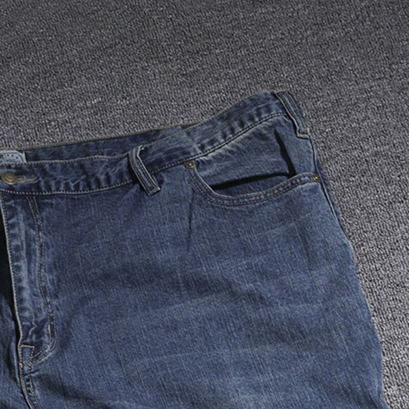 men spring summer jeans plus size 7XL 8XL 9XL 10XL 11XL 12XL 13XL 14XL man big size loose denim pants elasticity oversize jeans