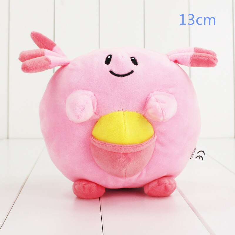 13-33cm eevee murloc plush cartoon doll toys Jigglypuff Chansey Zygarde Pikipek Goomy white Alola Vulpix Rotom Growlithe dog toy: Chansey